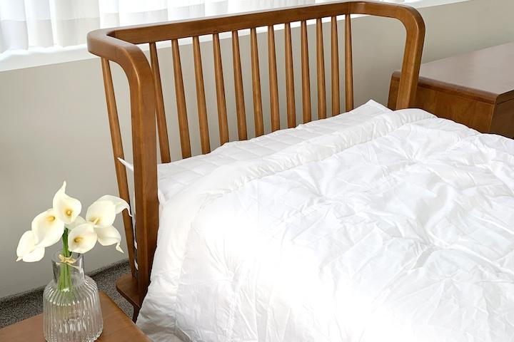 브람스 고무나무 원목 침대프레임 S/SS/D/Q/K