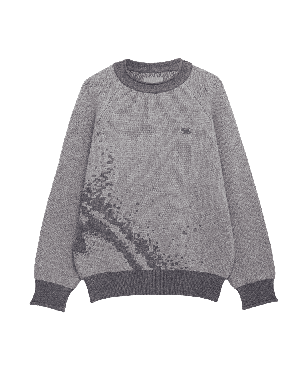 MOSAIC KNIT [GREY]