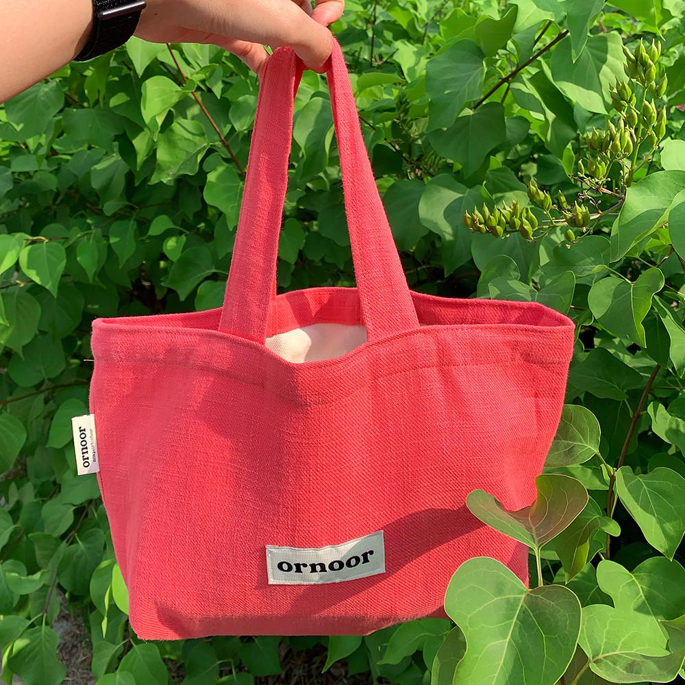 [ornoor] 오르누르 daily 린넨 미니 토트백