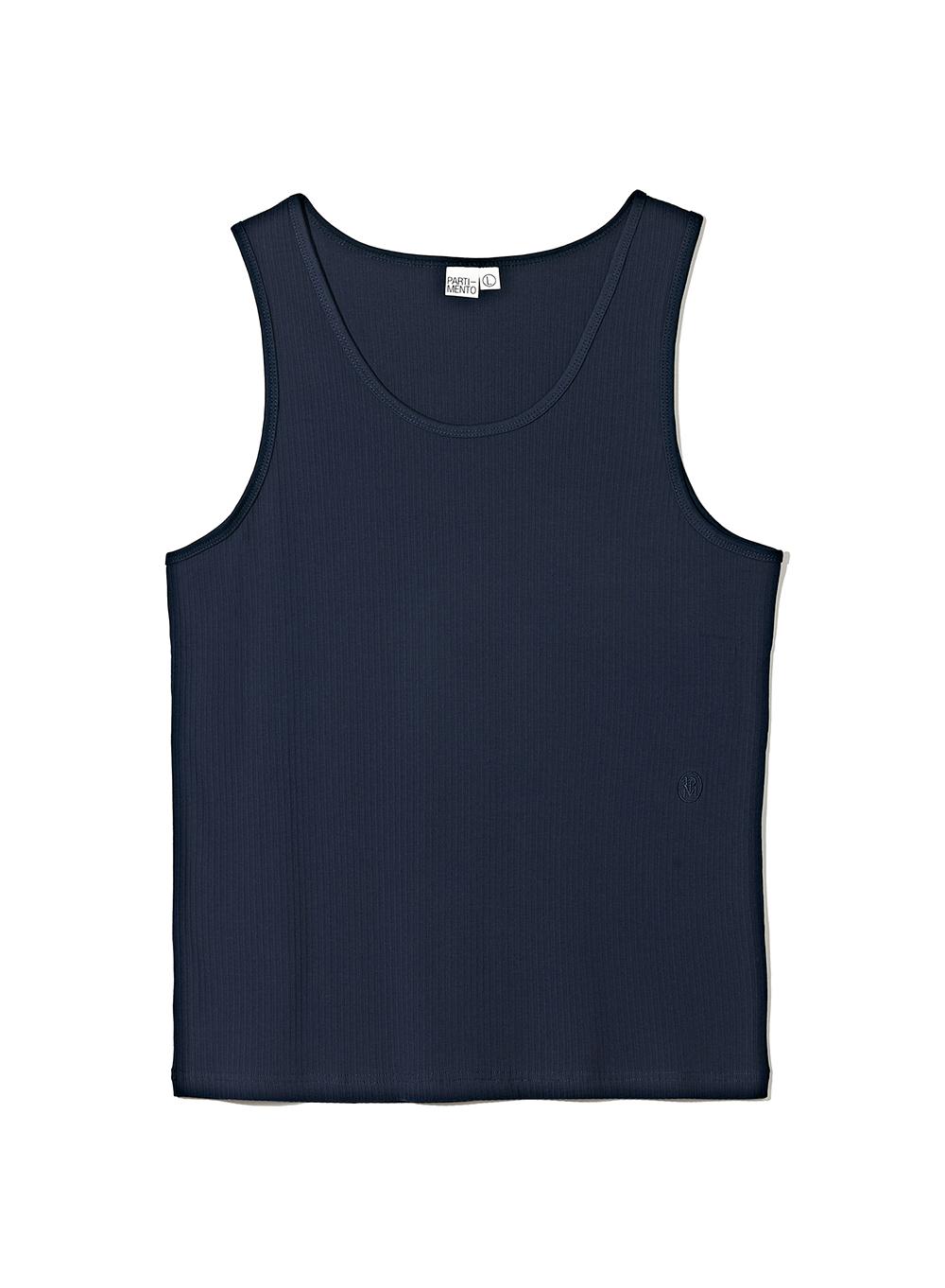 Solid Ribbed Sleeveless