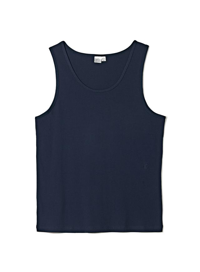 Solid Ribbed Sleeveless