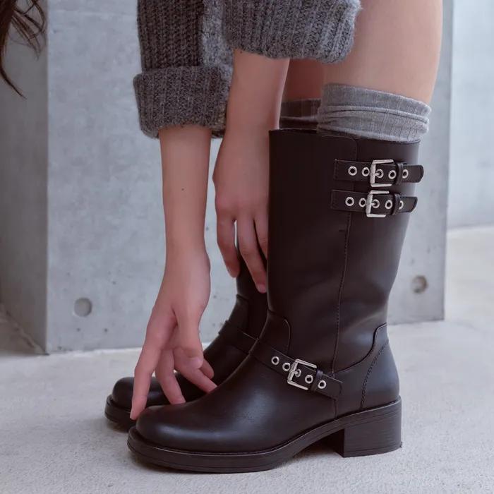 카멜레 루나 바이커 01 Black 5cm (FKW1F1SA324Z1)