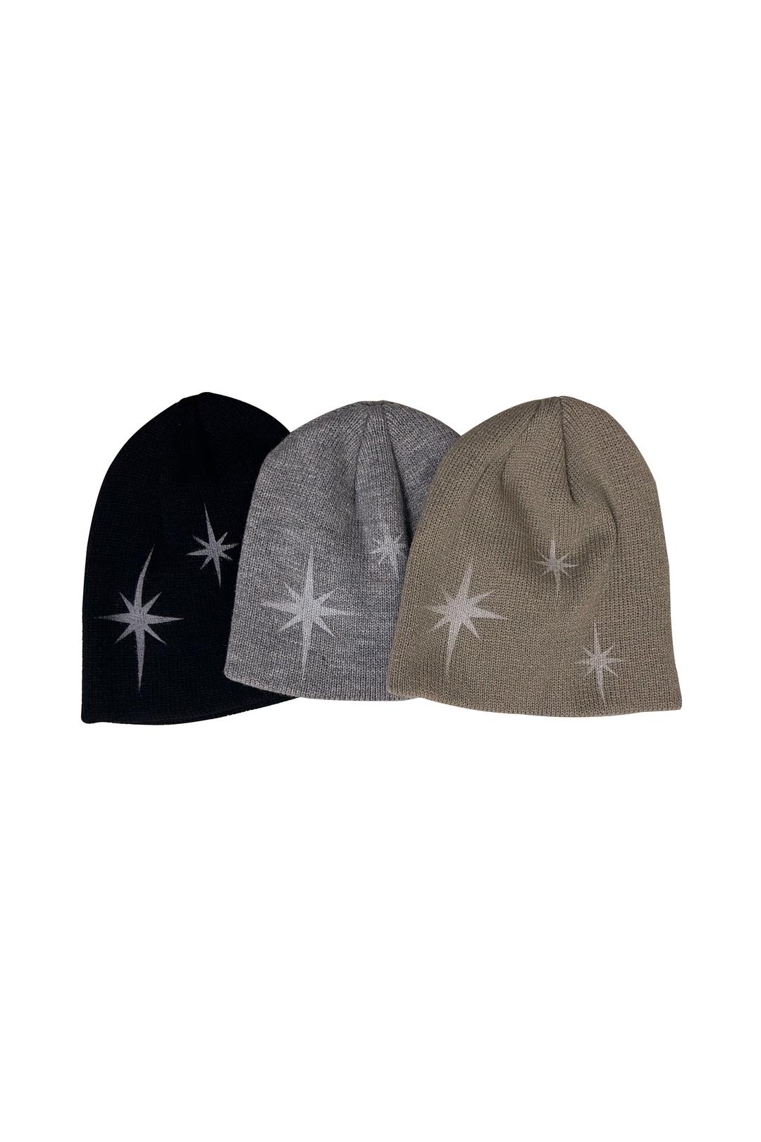 Twinkle star symbol beanie (3C)