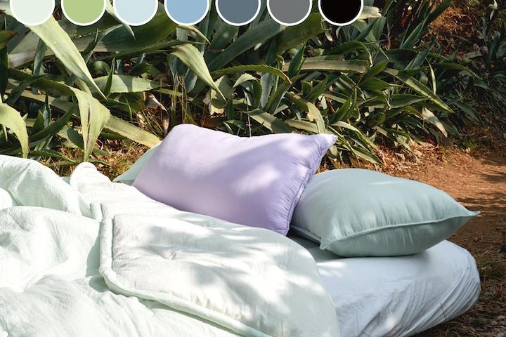 [15%쿠폰] 사용할수록 기분좋은 항균 워싱 치즈이불 봄 차렵이불세트SS/Q