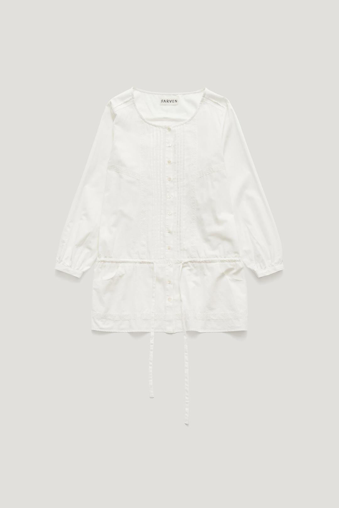 ATILA LACE STRING BLOUSE_IVORY / ₩139,000
