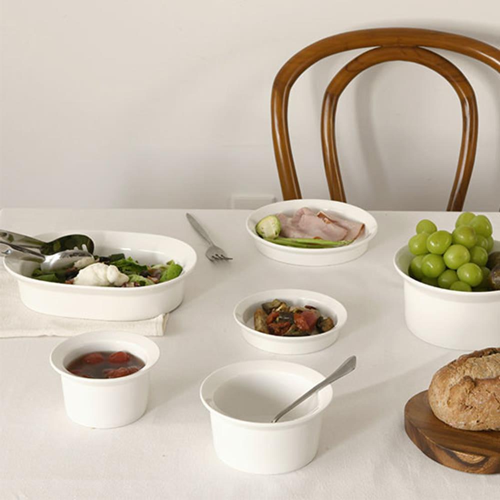 에라토 이비티 화이트 도자기 2인 신혼부부 그릇세트 10P 결혼선물