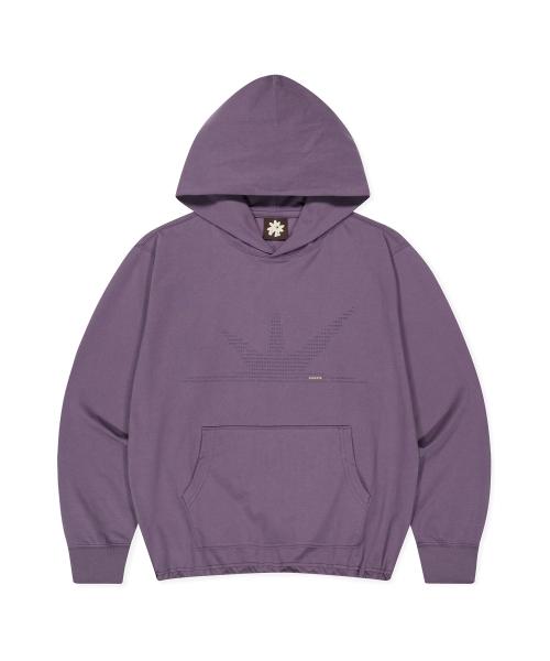ASCII Daybreak LS Hooded Tee Purple
