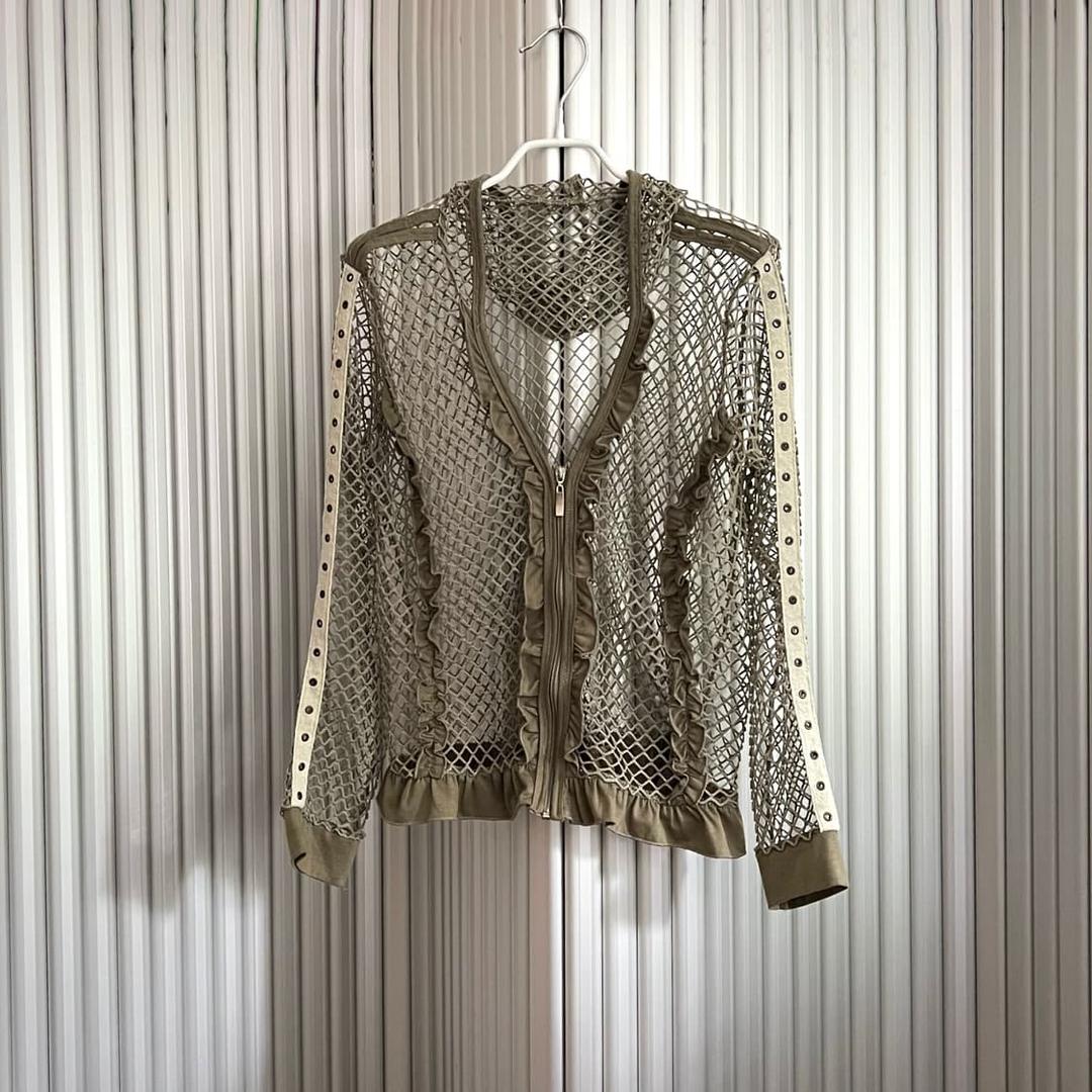 vintage net Jacket | 후루츠패밀리