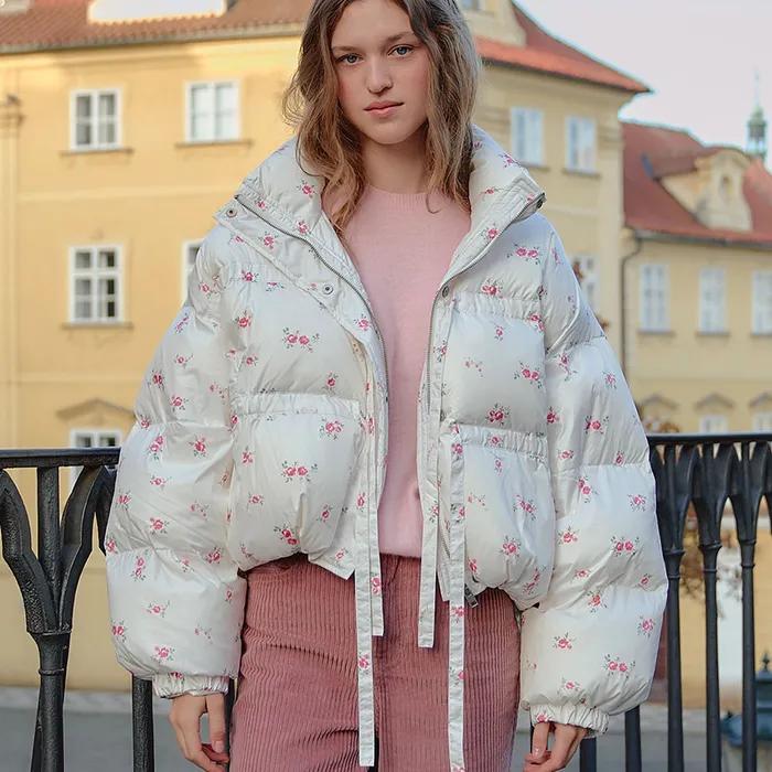 JIRNY Duck Short Padding(유이르니)_IVORY