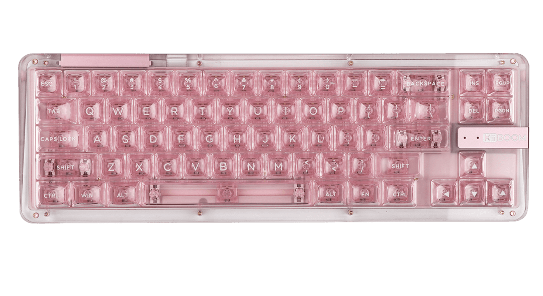KiiBOOM Phantom 68 - Pink / KiiBOOM Pink Rose Switch