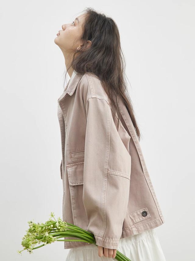 StillWalking Washed Denim Jacket