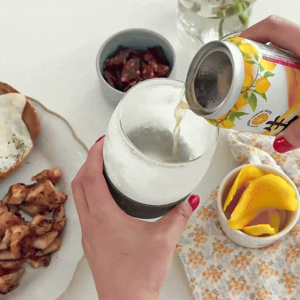 [비밀공구] 더홈스 유리 얼음 맥주잔 470ml
