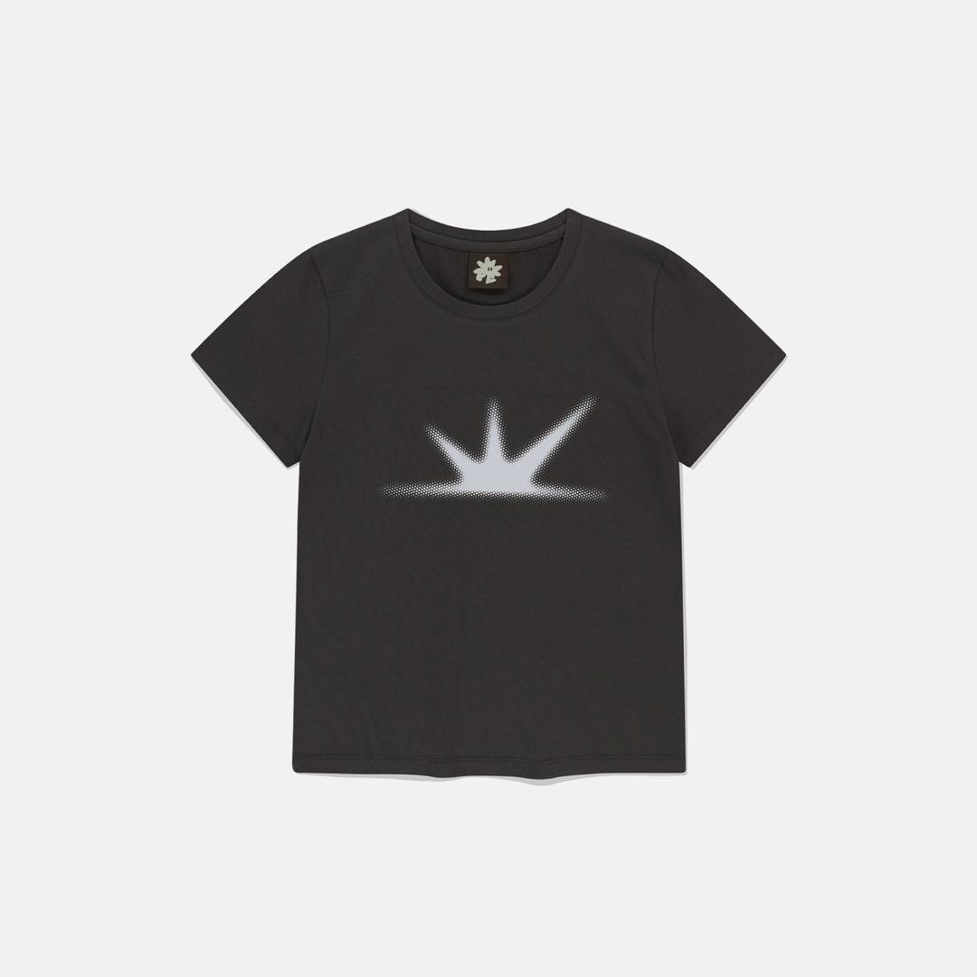 W Daybreak Tee Charcoal
