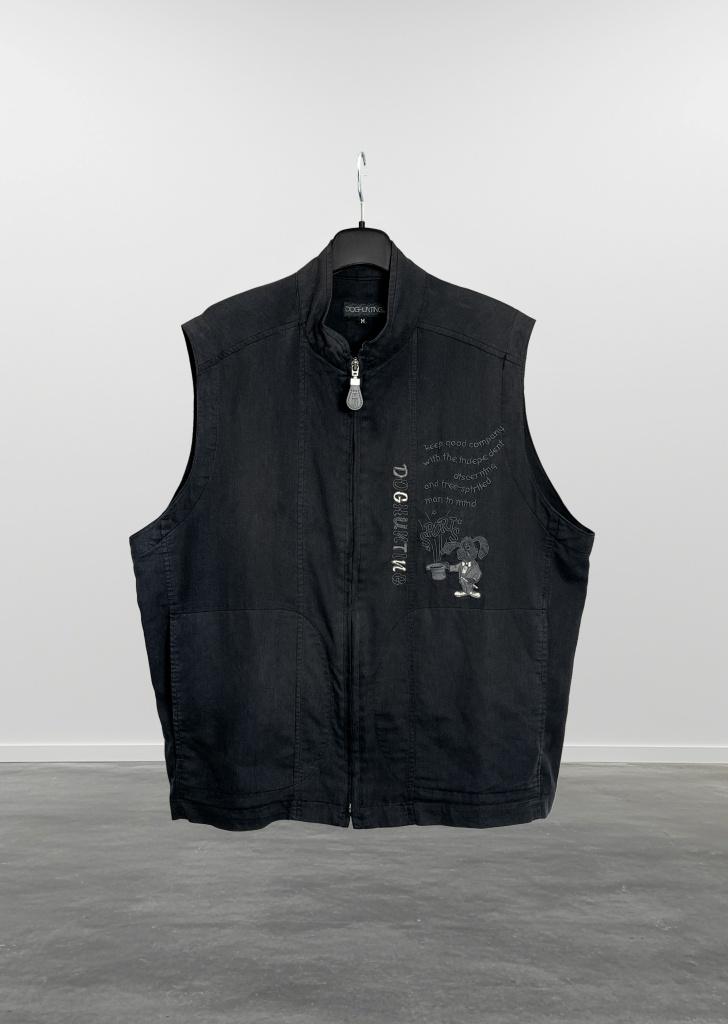 DOGHINTING zip-up vest