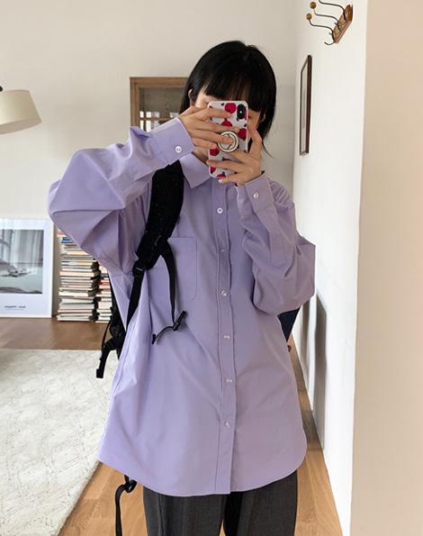 [unisex] 노이치 오버 셔츠 (10color)