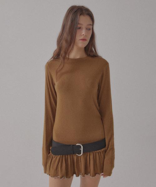 KYRA FRILL LAYERED DRESS - OLIVE