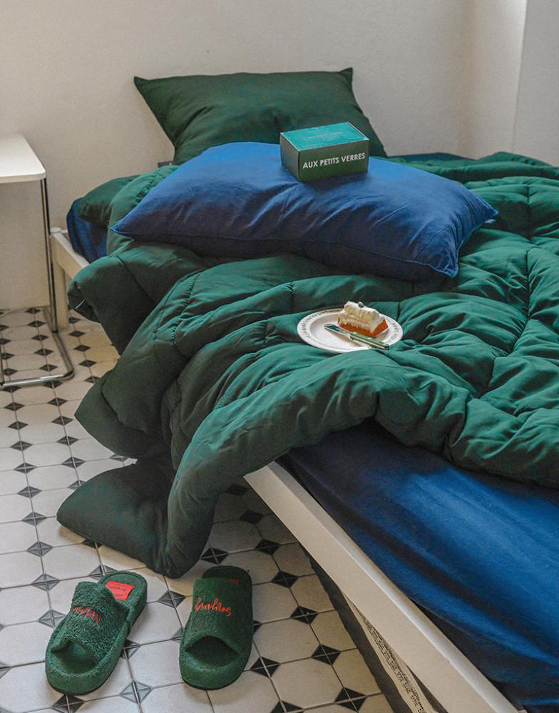 미드센추리 카이 먼지없는 항균 사계절 컬러 차렵이불 세트 SS