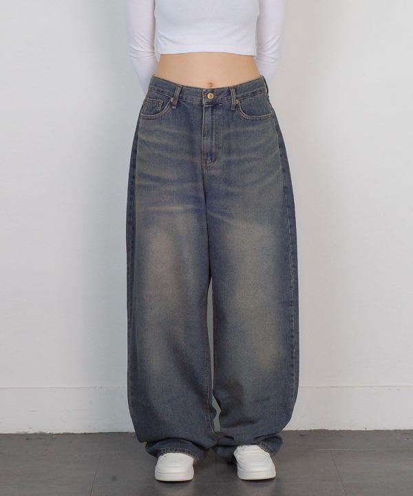 0312 샌드캣 와이드 팬츠 ootj