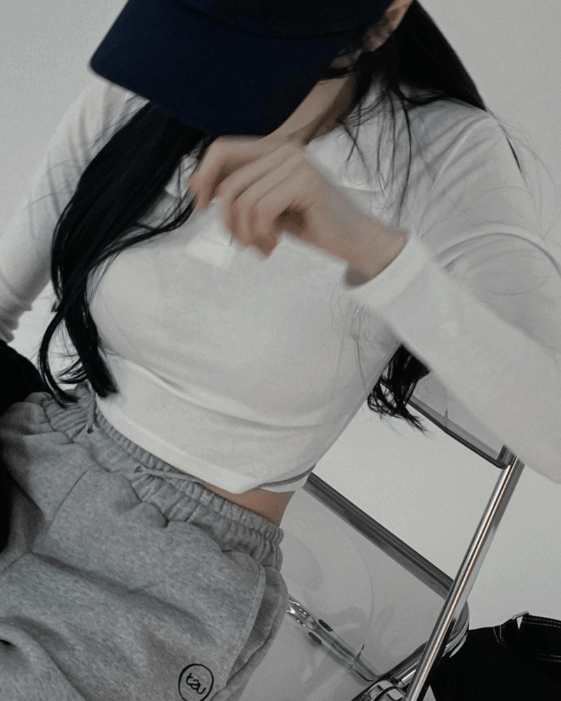 [2color] 말쭈 티셔츠 투버튼 카라티