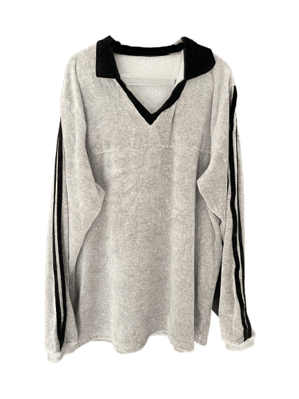 track overfit tee :후리스 트랙 맨투맨