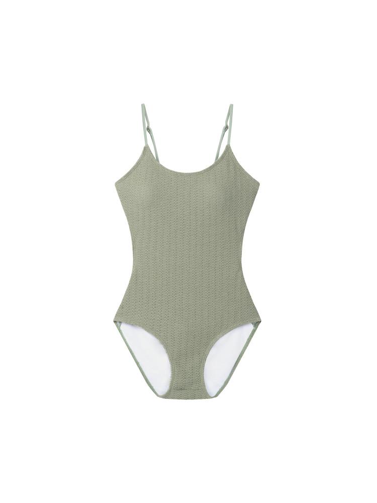 Knit monokini