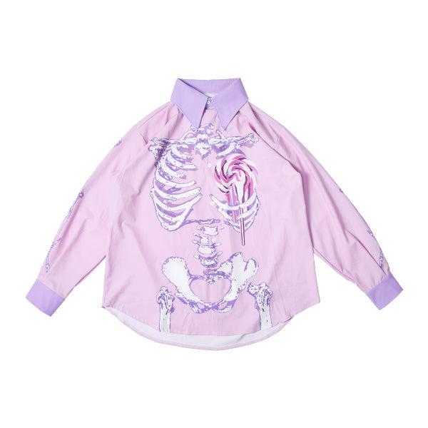 Lollipop Shirt - PINK/PURPLE / ONE SIZE