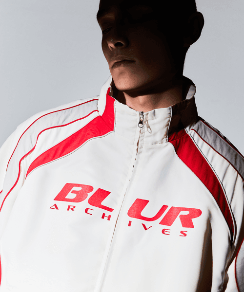 레이싱 트랙 자켓[오프화이트]