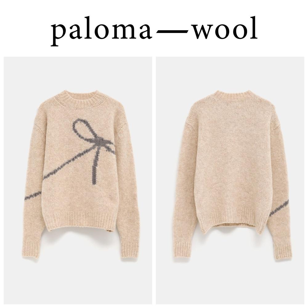 팔로마울 TANA 타나 니트 스웨터 에크루