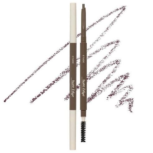 에뛰드 베어 엣지 슬림 브로우 0.1g, 01 다크 브라운, 1개 - 아이브로우 | 쿠팡
