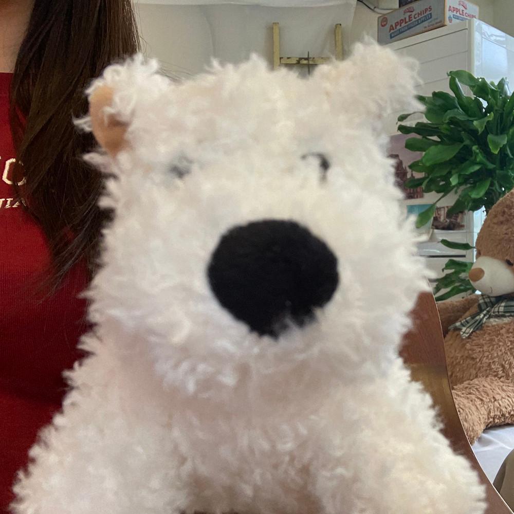 왕코 화이트 테리어 키링