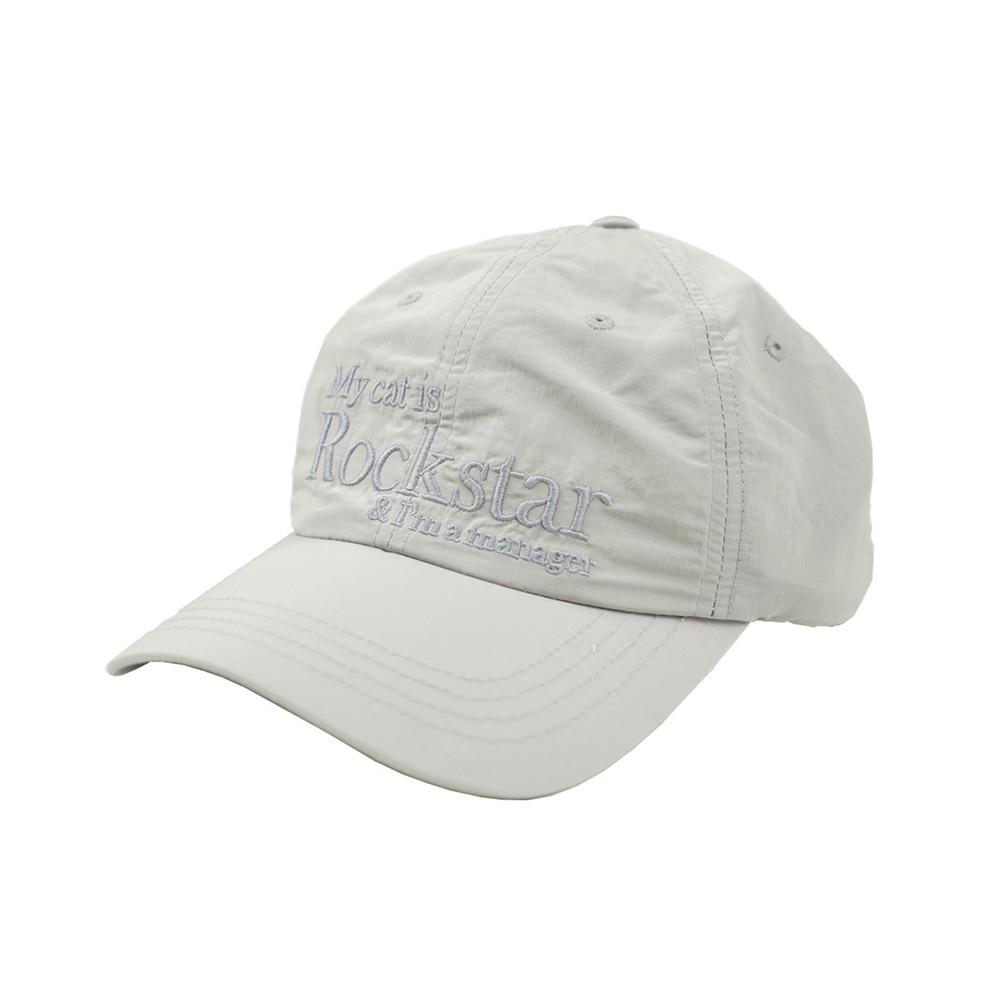 Rockstar cat cap (Light grey)