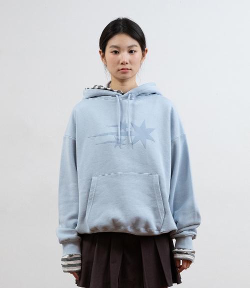 3STAR HOODIE_LIGHT BLUE(NG2GSUM400A)