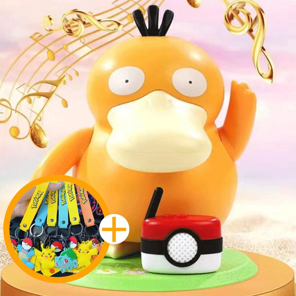 [사은품증정] KFC 춤추는 고라파덕 포켓몬 장난감 키링