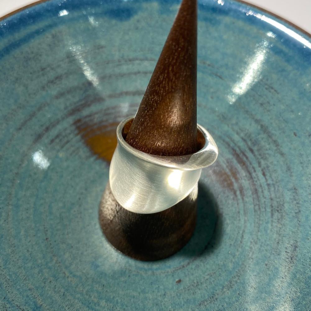 Matte storm 925silver ring