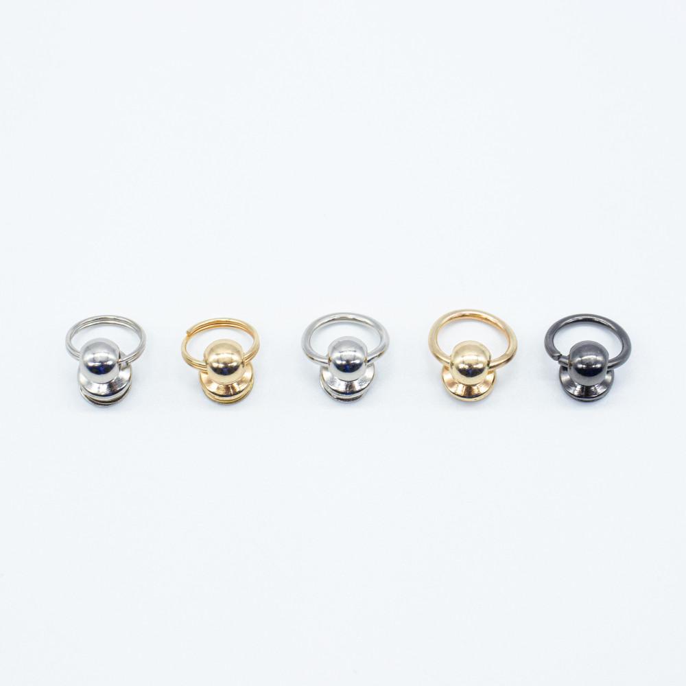 오링 솔트레지 솔트리지 가방부자재 핸드폰케이스 키링 고리 DIY 재료 8mm, 2Type 3Color