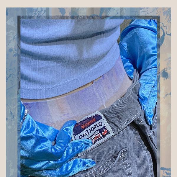 [Garden Drawings] Wave tights B-Sale