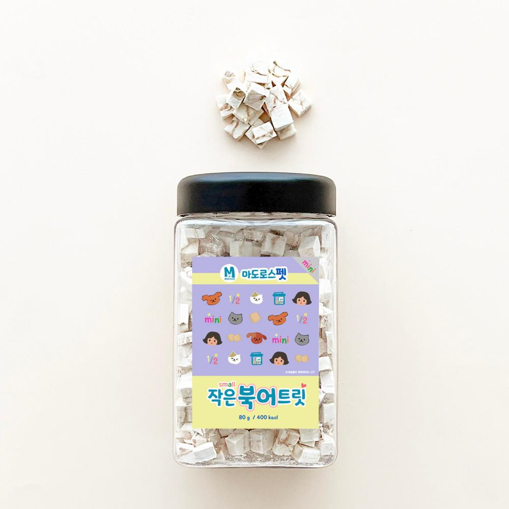 마도로스펫 작은북어트릿 80g / 동결건조간식 트릿 노즈워크용간식