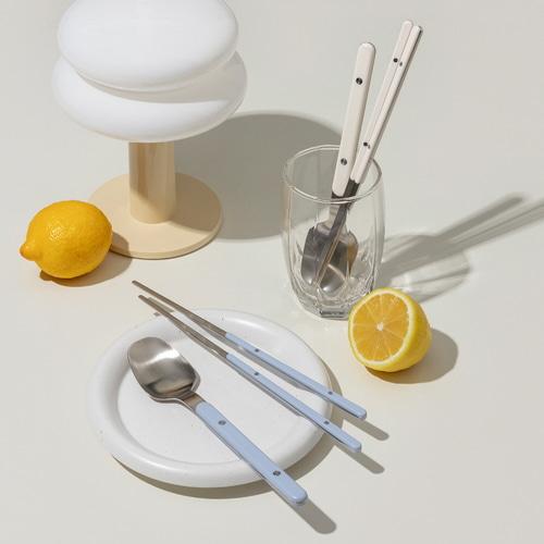 머쉬룸 수저세트 (4color)