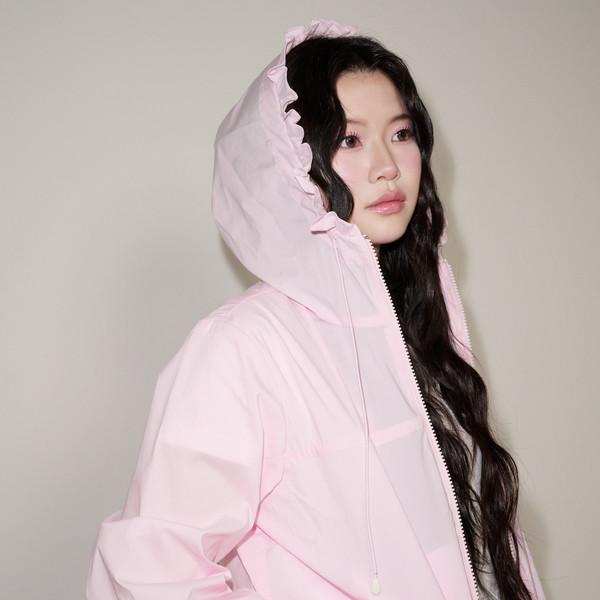sucio windbreaker pink