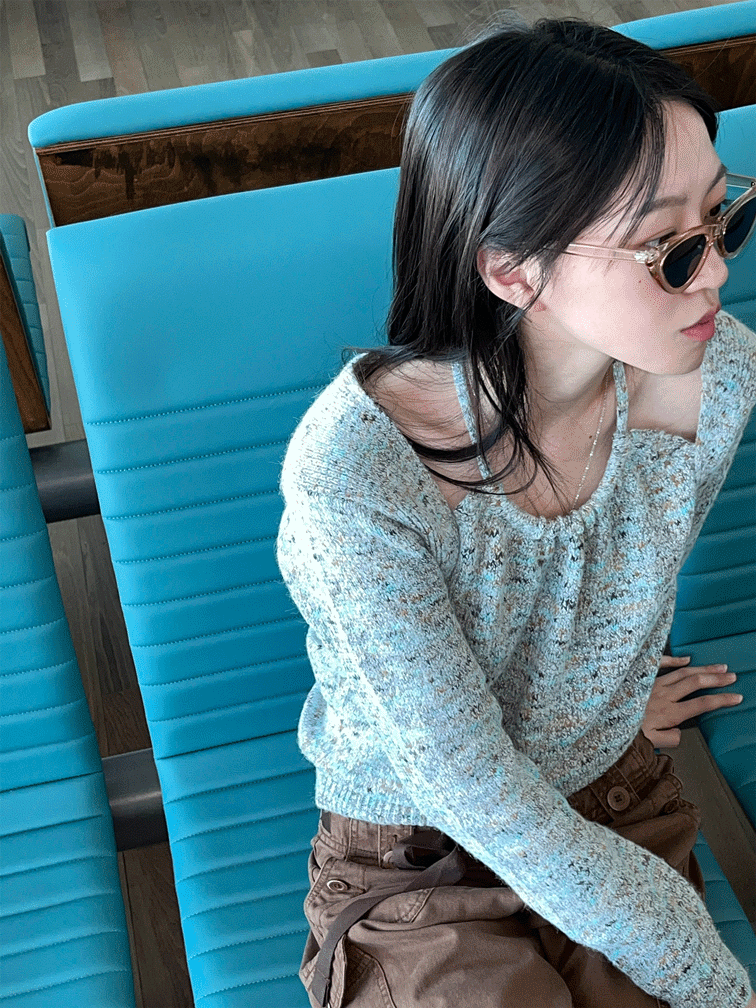 bokashi halter knit