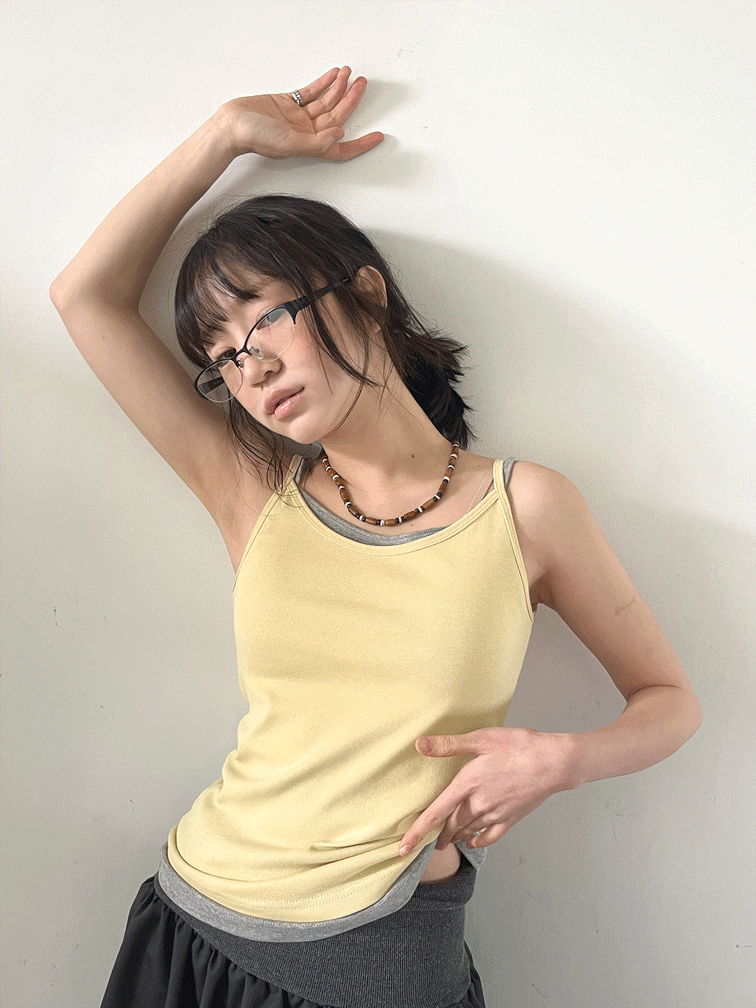 김아홉 로띠 컬러 나시 (4color)