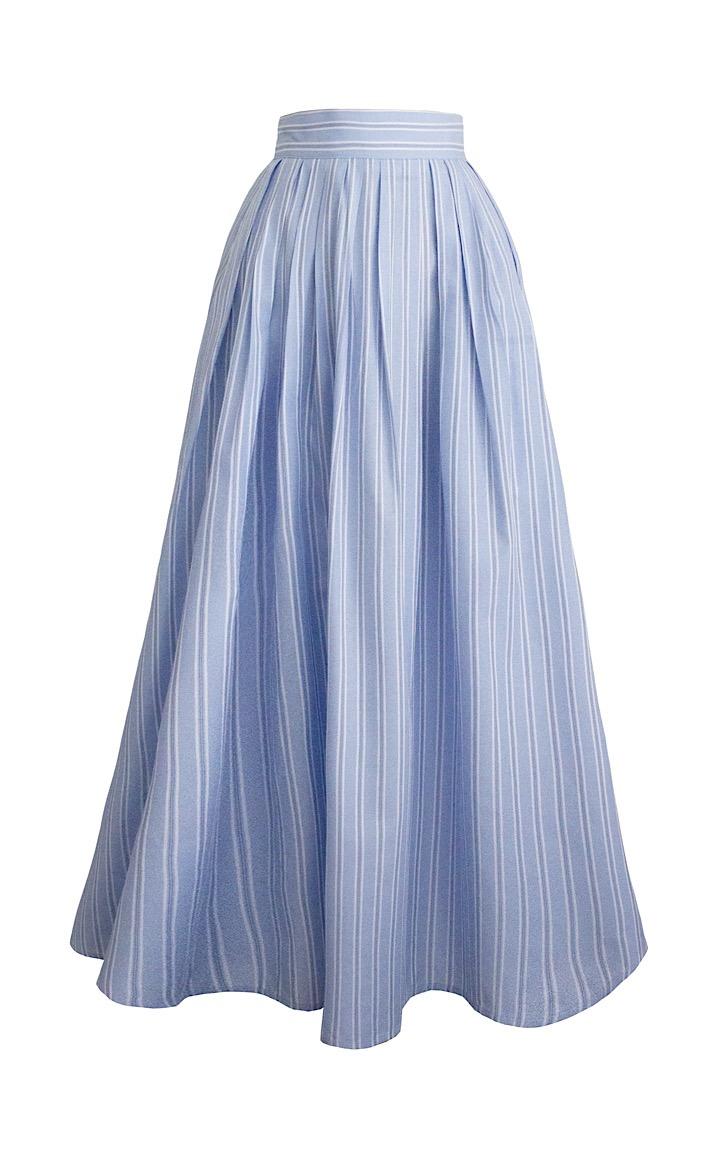 Santorini Striped Skirt