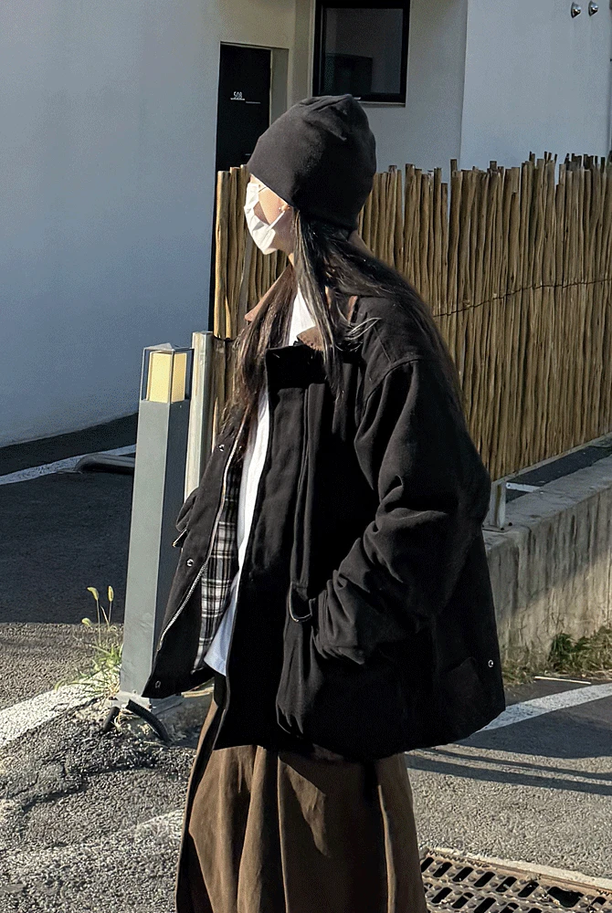 Heyday 누빔 워크자켓