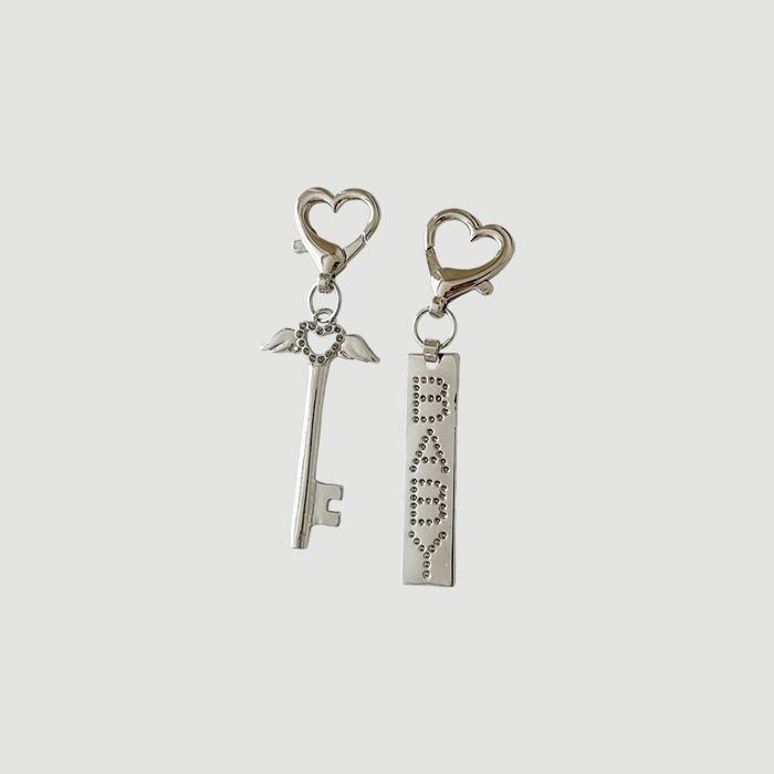baby / wing key keyring