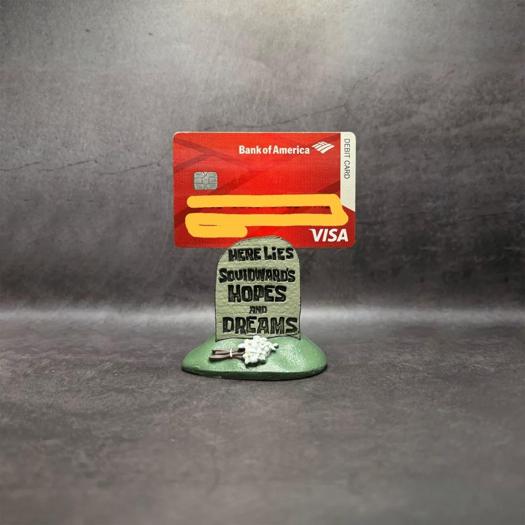 Tombstone Card Holder - Bikini Bottom Mall