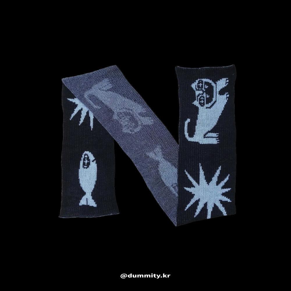 [DUMMITY] 물고기냥 목도리