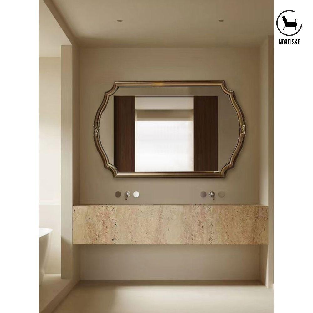 인테리어 벽거울 엔틱 프렌치 욕실 세면대거울 벽걸이 거울