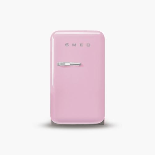 Smeg Refrigerator Pink 34L