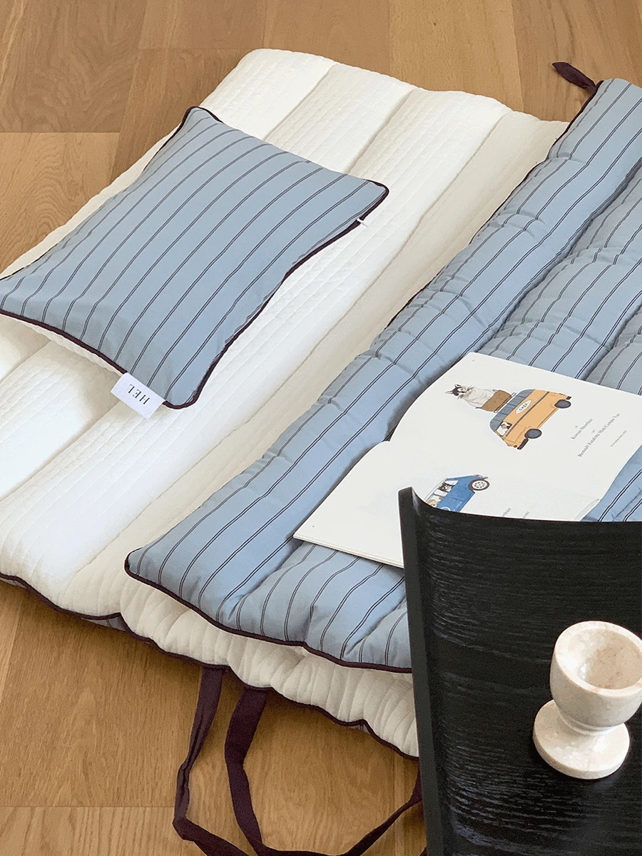 르클래식  낮잠 이불세트 - 딥와인