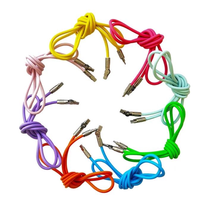 [프로덕트피알] 180도 8컬러 초고속 케이블 _ 180 Fast Charging Cable 8colors